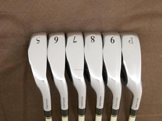 Iron set : Katana : ชุดเหล็ก Katana Voltio II Hi V (หน้าเด้ง ใบใหญ่ ตีง่าย ไกล สวย) มีเหล็ก 5-Pw ก้าน Tour AD VT-5 Flex R