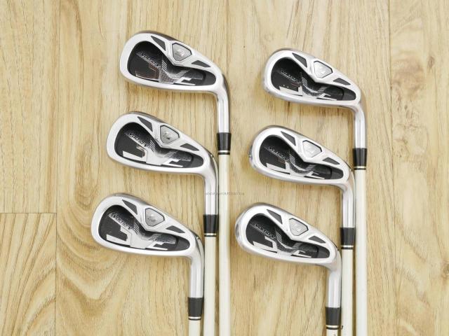 Iron set : Katana : ชุดเหล็ก Katana Voltio II Hi V (หน้าเด้ง ใบใหญ่ ตีง่าย ไกล สวย) มีเหล็ก 5-Pw ก้าน Tour AD VT-5 Flex R