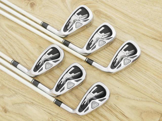 Iron set : Katana : ชุดเหล็ก Katana Voltio II Hi V (หน้าเด้ง ใบใหญ่ ตีง่าย ไกล สวย) มีเหล็ก 5-Pw ก้าน Tour AD VT-5 Flex R