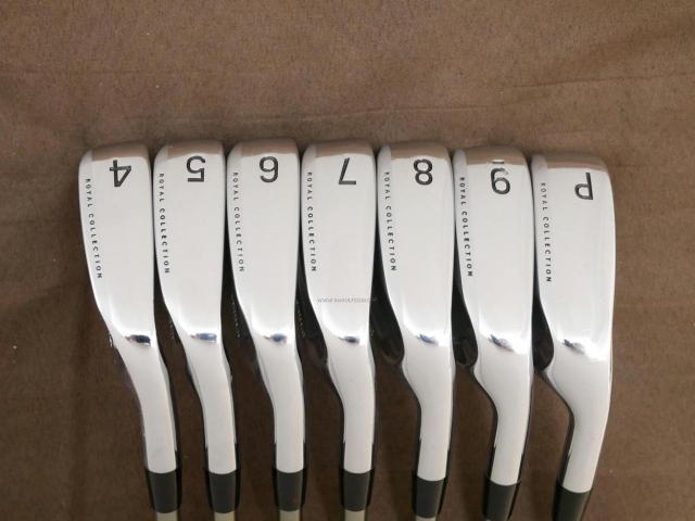 Iron set : RC Royal Collection : ชุดเหล็ก RC Royal Collection FD Forged มีเหล็ก 4-Pw (7 ชิ้น) ก้านกราไฟต์ Flex R