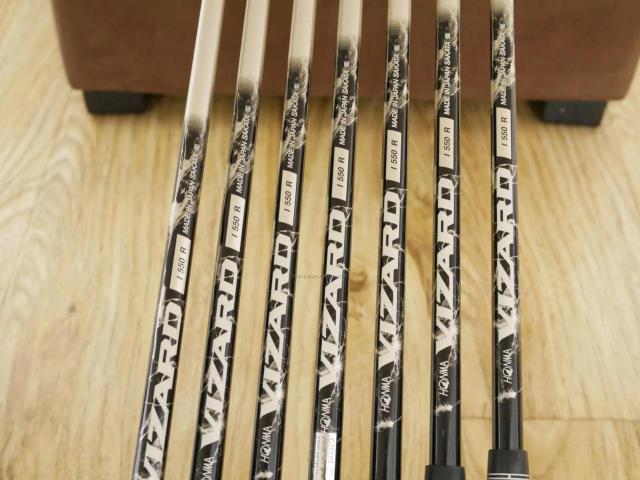 Iron set : Honma : ชุดเหล็ก Honma Tour World TW717P (Forged) มีเหล็ก 5-11 (7 ชิ้น) ก้านกราไฟต์ Honma Vizard I550 Flex R