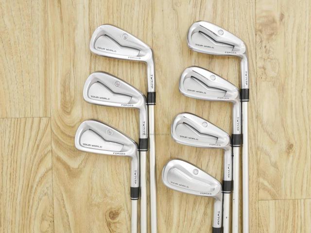 Iron set : Honma : ชุดเหล็ก Honma Tour World TW717P (Forged) มีเหล็ก 5-11 (7 ชิ้น) ก้านกราไฟต์ Honma Vizard I550 Flex R