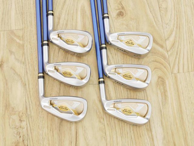 Iron set : Honma : ชุดเหล็ก Honma Beres IS-03 (ปี 2015 หน้าเด้ง Forged) มีเหล็ก 6-11 (6 ชิ้น เทียบเท่า 5-Pw) ก้าน ARMRQ 8 (62) FLex R (2 ดาว)