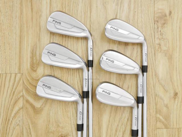 Iron set : Ping : ชุดเหล็ก Ping G700 (ปี 2019 Japan Spec. ใบใหญ่ ง่ายที่สุด ไกลที่สุดของ Ping) มีเหล็ก 5-Pw (6 ชิ้น) ก้านเหล็ก NS Pro 850 Flex R