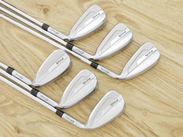 Iron set : Ping : ชุดเหล็ก Ping G700 (ปี 2019 Japan Spec. ใบใหญ่ ง่ายที่สุด ไกลที่สุดของ Ping) มีเหล็ก 5-Pw (6 ชิ้น) ก้านเหล็ก NS Pro 850 Flex R
