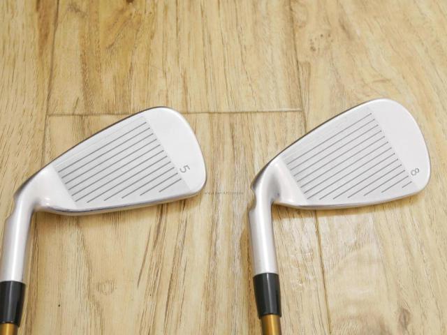 Iron set : Ping : ชุดเหล็ก Ping G400 (ปี 2018 ใบใหญ่ ง่าย ไกล) มีเหล็ก 5-Pw (6 ชิ้น) ก้านกราไฟต์ Ping Alta J CB Flex R