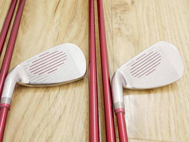 Iron set : Other Brand : ชุดเหล็ก Cobra Baffler (ใบใหญ่ ตีง่าย) มีเหล็ก 6-Pw,Aw (6 ชิ้น) ก้านกราไฟต์ Flex R