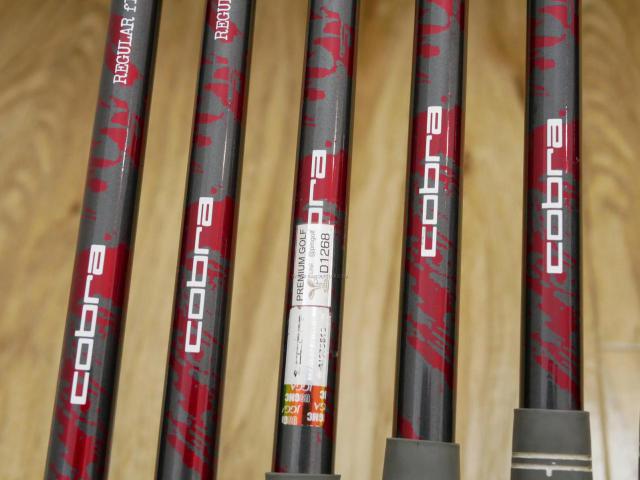Iron set : Other Brand : ชุดเหล็ก Cobra Baffler (ใบใหญ่ ตีง่าย) มีเหล็ก 6-Pw,Aw (6 ชิ้น) ก้านกราไฟต์ Flex R