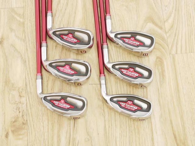 Iron set : Other Brand : ชุดเหล็ก Cobra Baffler (ใบใหญ่ ตีง่าย) มีเหล็ก 6-Pw,Aw (6 ชิ้น) ก้านกราไฟต์ Flex R