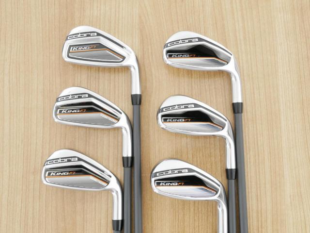 Iron set : Other Brand : ชุดเหล็ก Cobra King F7 (ปี 2019) มีเหล็ก 5-Pw (6 ชิ้น) ก้านกราไฟต์ Fujikura 6 Flex R