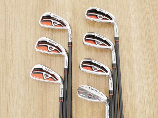 Iron set : Maruman : ชุดเหล็ก Maruman Red-V II (ใบใหญ่ ตีง่าย ไกล) มีเหล็ก 5-Pw,Sw (7 ชิ้น) ก้านกราไฟต์ Flex R