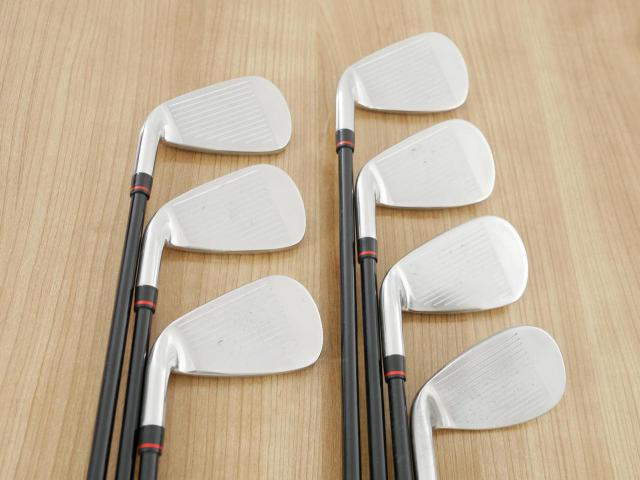 Iron set : Maruman : ชุดเหล็ก Maruman Red-V II (ใบใหญ่ ตีง่าย ไกล) มีเหล็ก 5-Pw,Sw (7 ชิ้น) ก้านกราไฟต์ Flex R