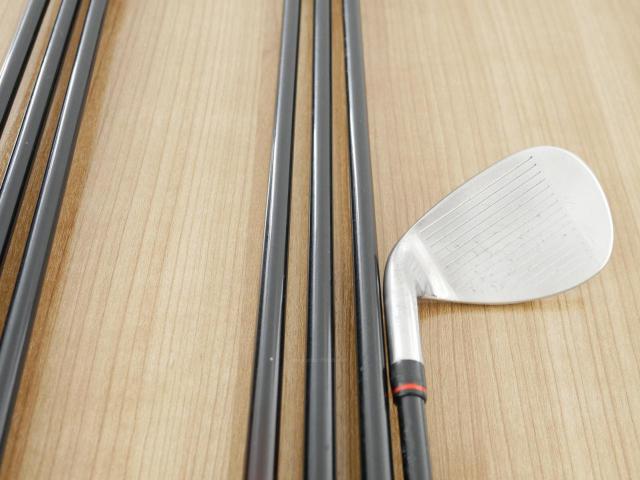 Iron set : Maruman : ชุดเหล็ก Maruman Red-V II (ใบใหญ่ ตีง่าย ไกล) มีเหล็ก 5-Pw,Sw (7 ชิ้น) ก้านกราไฟต์ Flex R