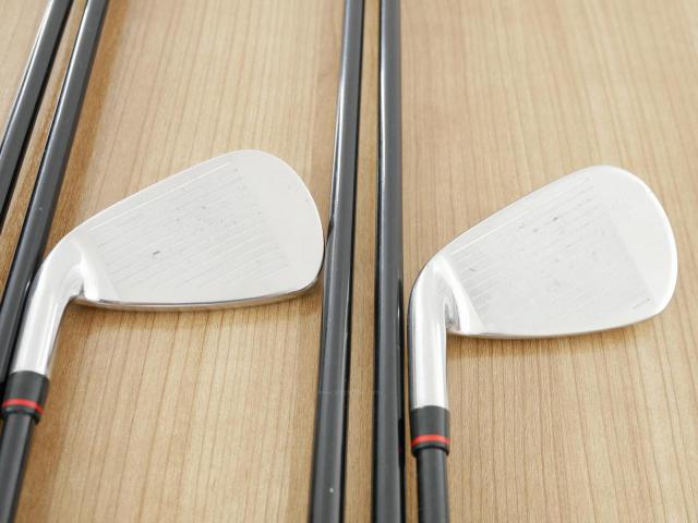 Iron set : Maruman : ชุดเหล็ก Maruman Red-V II (ใบใหญ่ ตีง่าย ไกล) มีเหล็ก 5-Pw,Sw (7 ชิ้น) ก้านกราไฟต์ Flex R