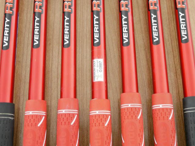 Iron set : Maruman : ชุดเหล็ก Maruman Red-V II (ใบใหญ่ ตีง่าย ไกล) มีเหล็ก 5-Pw,Sw (7 ชิ้น) ก้านกราไฟต์ Flex R