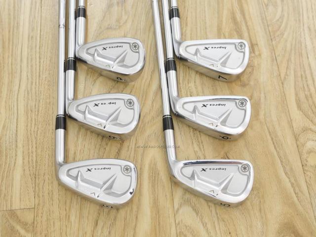 Iron set : Yamaha : ชุดเหล็ก Yamaha Inpres X (V Forged) มีเหล็ก 5-Pw (6 ชิ้น) ก้านเหล็ก GS95 S200