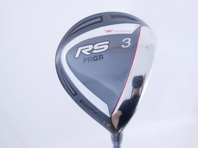 Fairway Wood : PRGR : หัวไม้ 3 PRGR RS (รุ่นปี 2019) Loft 15 ก้าน Mitsubishi Diamana Flex R (M-37)