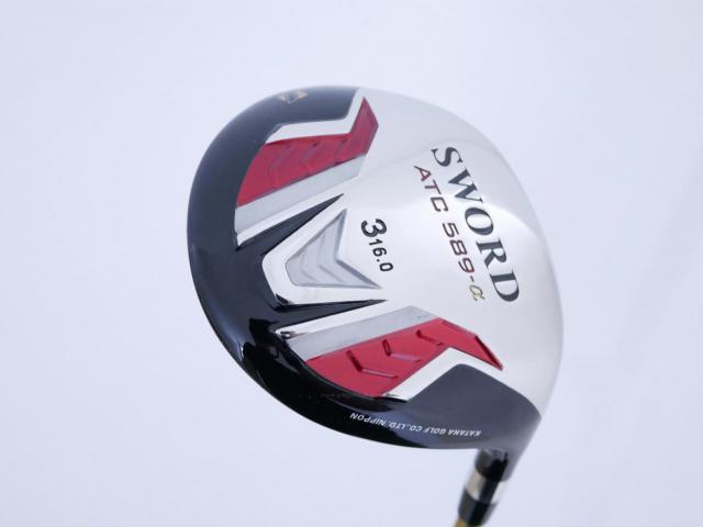 Fairway Wood : Katana : หัวไม้ 3 Katana Sword ATC-589a (ปี 2015) Loft 16 ก้าน Speeder 589 Flex SR