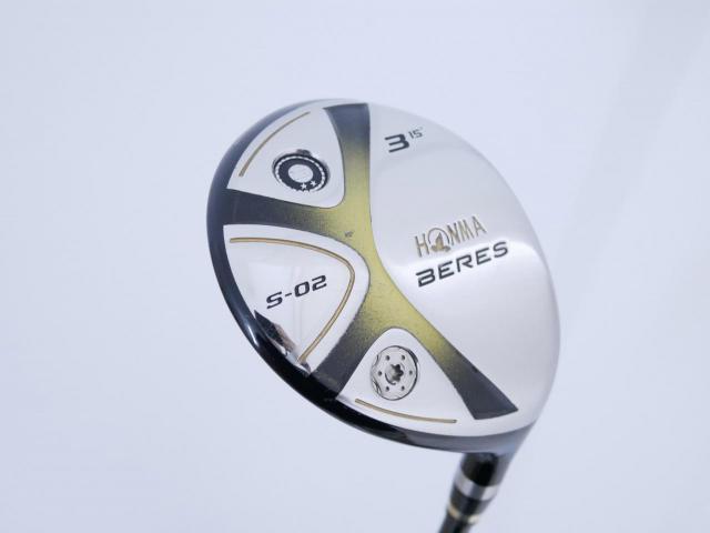 Fairway Wood : Honma : หัวไม้ 3 Honma Beres S-02 Loft 15 ก้าน ARMRQ 6 (49) Flex R (2 ดาว)