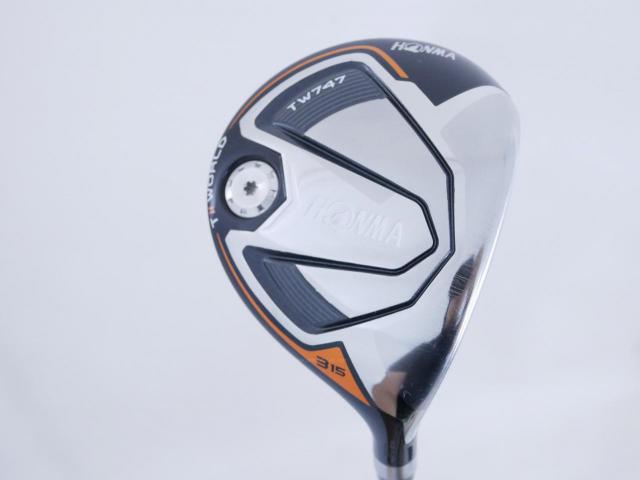 Fairway Wood : Honma : หัวไม้ 3 Honma Tour World TW747 (ปี 2019) Loft 15 ก้าน Honma Vizard 50 Flex SR