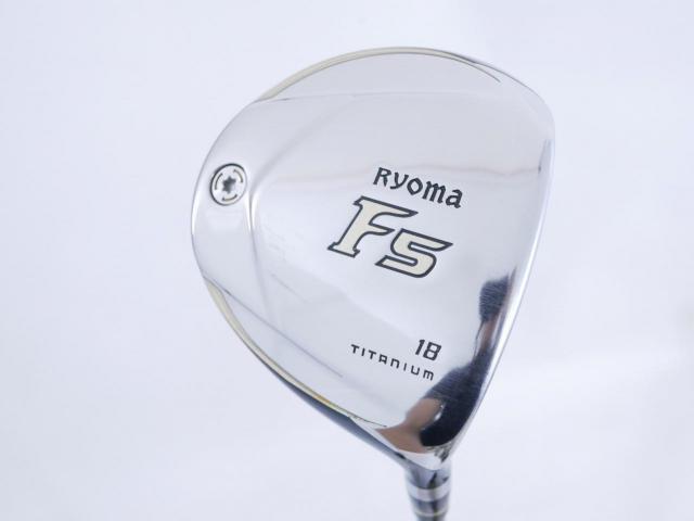 Fairway Wood : Other Brand : หัวไม้ 5 Ryoma F Titanium (รุ่นปี 2019 ไกลมากๆ) Loft 18 ก้าน Tour AD RF2 Flex R2