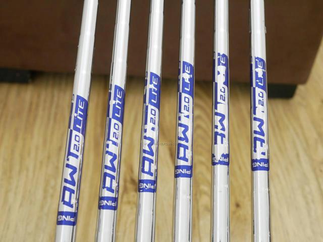 Iron set : Ping : ชุดเหล็ก Ping G700 (ปี 2019 Japan Spec. ใบใหญ่ ง่ายที่สุด ไกลที่สุดของ Ping) มีเหล็ก 6-Pw,Aw (6 ชิ้น) ก้านเหล็ก Ping AWT 2.0 Lite Flex S