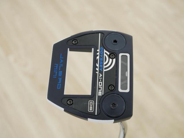 Putter : All : **เหมือนของใหม่** พัตเตอร์ Odyssey Ai-ONE Jailbird Mini DB (รุ่นล่าสุด ออกปี 2024) ก้าน Stroke LAB 90 ยาว 34 นิ้ว