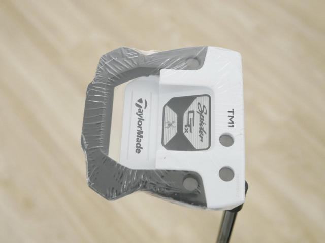 Putter : All : **ของใหม่ ยังไม่แกะพลาสติก** พัตเตอร์ Taylormade Spider GTX TM1 (ออกปี 2023) ยาว 34 นิ้ว