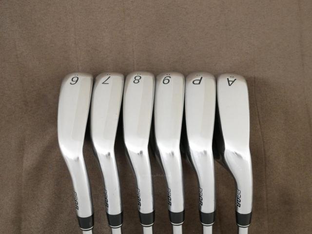 Iron set : PRGR : ชุดเหล็ก PRGR RS Red (รุ่นปี 2020 หน้าเด้ง ตีไกลมาก) มีเหล็ก 6-Pw,Aw (6 ชิ้น) ก้านเหล็ก NS Pro 80 Flex SR (M-40)