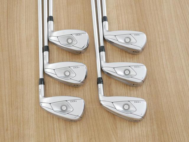 Iron set : Titleist : ชุดเหล็ก Titleist T400 (รุ่นล่าสุด ออกปี 2023 ตีง่ายที่สุด ไกลที่สุด) มีเหล็ก 6-Pw,43 (6 ชิ้น) ก้านกราไฟต์ Titleist 3D401 i50 Flex R