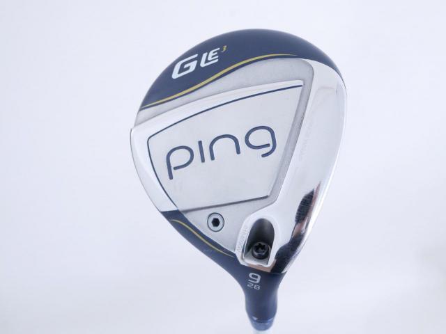 Lady club : All : หัวไม้ 9 Ping G Le3 (รุ่นล่าสุด ปี 2024 Japan Spec.) Loft 28 ก้านกราไฟต์ Ping ULT 250 Flex A (Lady)