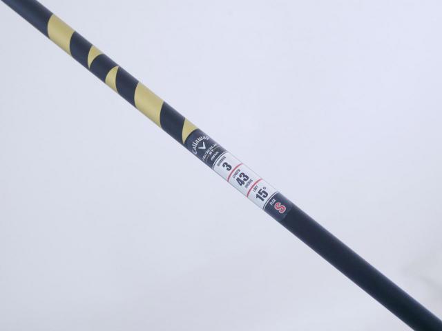 Fairway Wood : callaway : หัวไม้ 3 Callaway Rogue ST Max (รุ่นปี 2022) Loft 15 ก้าน Fujikura Ventus 5 Flex S