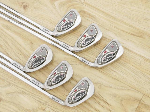 Iron set : Ping : ชุดเหล็ก Ping i15 มีเหล็ก 5-Pw (6 ชิ้น) ก้านเหล็ก AWT Flex S