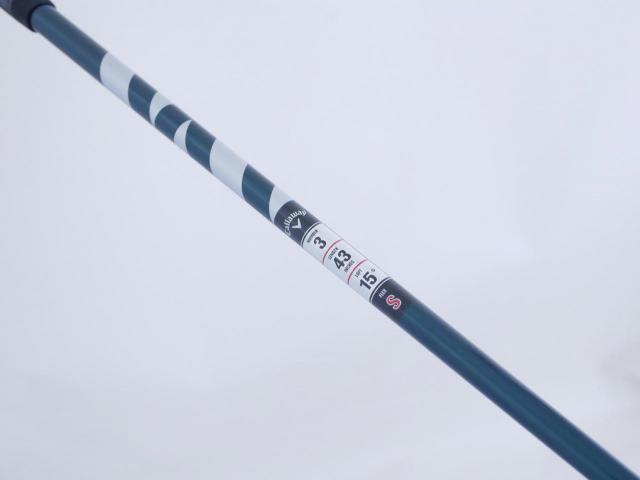 Fairway Wood : callaway : หัวไม้ 3 Callaway ELYTE (ออกปี 2025) Loft 15 ก้าน Fujikura VENTUS 5 Flex S