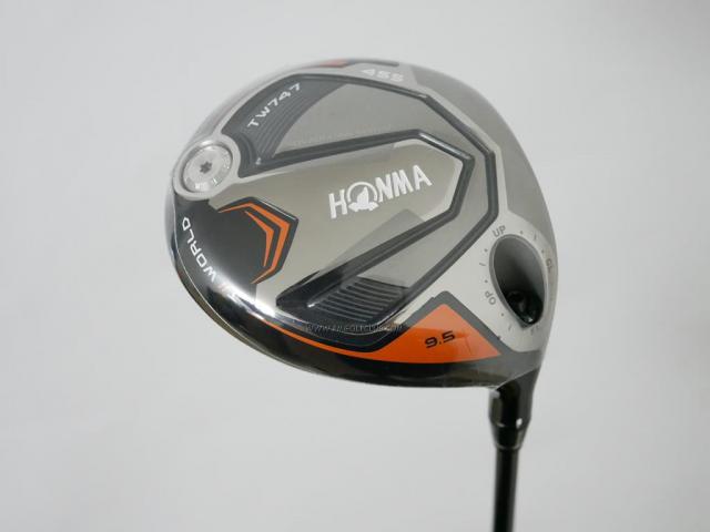 Driver : Honma : **ของใหม่ ยังไม่แกะพลาสติก** ไดรเวอร์ Honma Tour World TW747 455 (ออกปี 2019) Loft 9.5 ก้าน Honma Vizard 60 Flex R