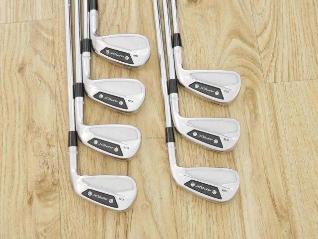 Iron set : Callaway : ชุดเหล็ก Callaway APEX CB Forged (รุ่นล่าสุด ปี 2024) มีเหล็ก 4-10 (7 ชิ้น) ก้านเหล็ก Dynamic Gold EX Tour Issue S200
