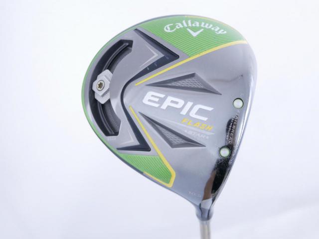 Driver : Callaway : **มีตำหนิ**ไดรเวอร์ Callaway Epic Flash Star (รุ่นปี 2019 Japan Spec.) Loft 10.5 สุดยอดก้าน Crazy Royal Decolation Flex R