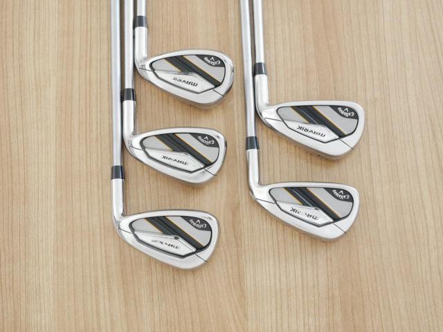 Iron set : Callaway : ชุดเหล็ก Callaway Mavrik (ปี 2020 ตีง่าย ไกลมากๆ) มีเหล็ก 6-Pw (5 ชิ้น) ก้านกราไฟต์ Mitsubishi Diamana 50 Flex R