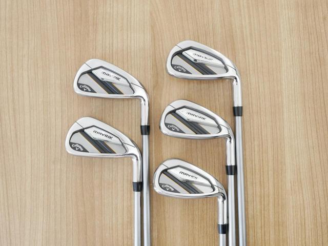 Iron set : Callaway : ชุดเหล็ก Callaway Mavrik (ปี 2020 ตีง่าย ไกลมากๆ) มีเหล็ก 6-Pw (5 ชิ้น) ก้านกราไฟต์ Mitsubishi Diamana 50 Flex R