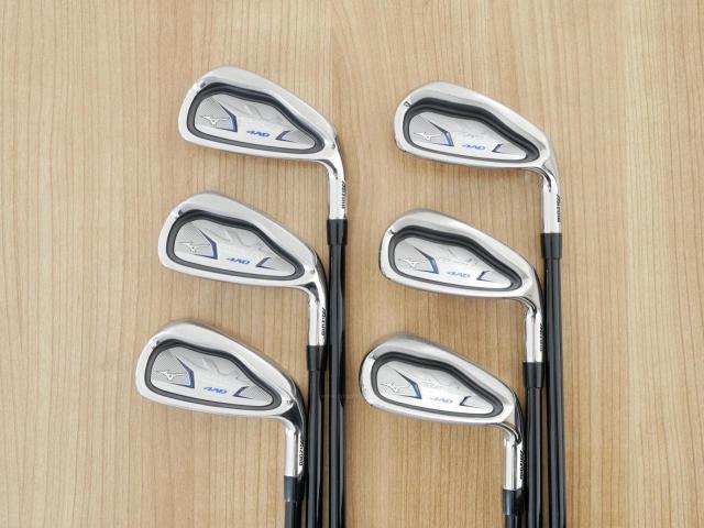 Iron set : Mizuno : ชุดเหล็ก Mizuno EURUS 4AD (ใบใหญ่ ตีง่าย) มีเหล็ก 5-Pw (6 ชิ้น) ก้านกราไฟต์ Flex S