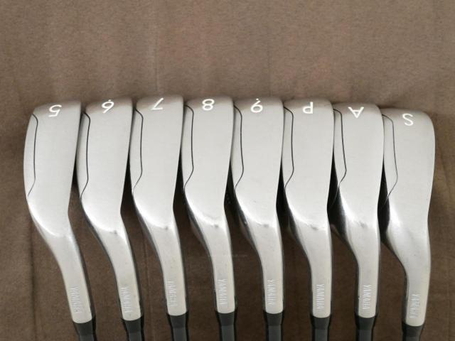 Lady club : All : ชุดเหล็ก Yamaha Inpres X D Black (หน้า Maraging เด้ง ไกลมากๆ) มีเหล็ก 5-Pw,Aw,Sw (8 ชิ้น) ก้านกราไฟต์ Flex R (Lady)