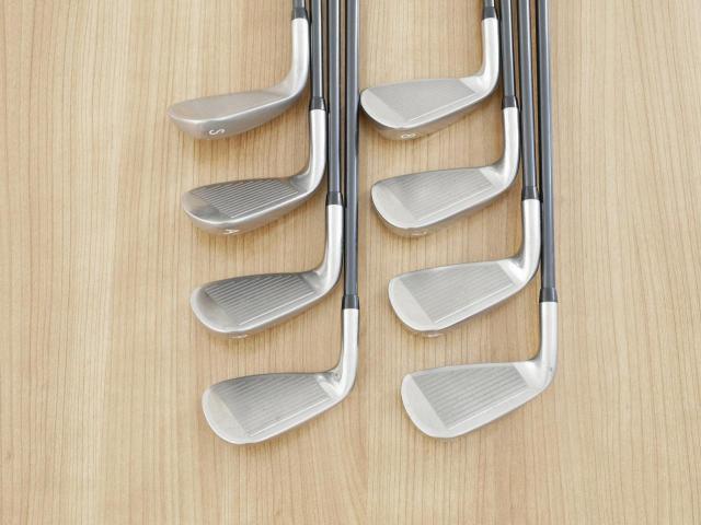 Lady club : All : ชุดเหล็ก Yamaha Inpres X D Black (หน้า Maraging เด้ง ไกลมากๆ) มีเหล็ก 5-Pw,Aw,Sw (8 ชิ้น) ก้านกราไฟต์ Flex R (Lady)
