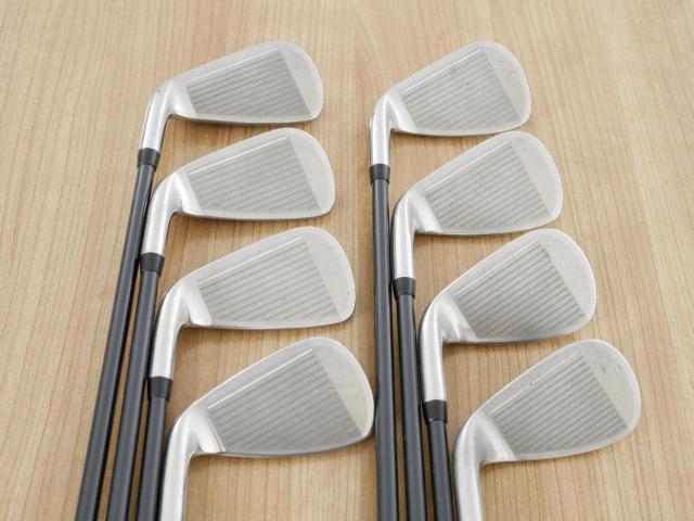 Lady club : All : ชุดเหล็ก Yamaha Inpres X D Black (หน้า Maraging เด้ง ไกลมากๆ) มีเหล็ก 5-Pw,Aw,Sw (8 ชิ้น) ก้านกราไฟต์ Flex R (Lady)