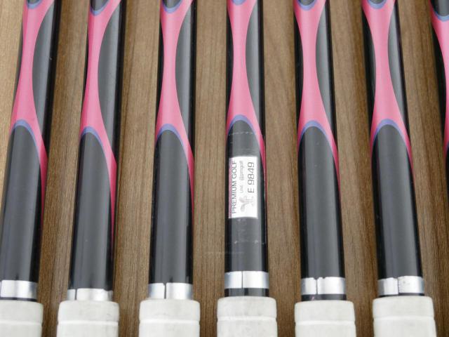 Lady club : All : ชุดเหล็ก Yamaha Inpres X D Black (หน้า Maraging เด้ง ไกลมากๆ) มีเหล็ก 5-Pw,Aw,Sw (8 ชิ้น) ก้านกราไฟต์ Flex R (Lady)