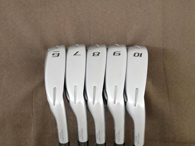 Iron set : Honma : ชุดเหล็ก Honma Bezeal 535 (ปี 2019 รุ่นนี้ใบใหญ่ที่สุดของ Honma) มีเหล็ก 6-10 (5 ชิ้น) ก้านเหล็ก NS Pro 950 Flex S
