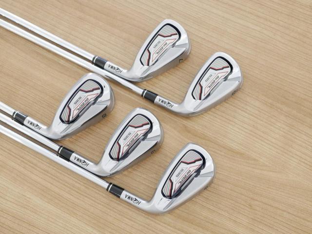 Iron set : Honma : ชุดเหล็ก Honma Bezeal 535 (ปี 2019 รุ่นนี้ใบใหญ่ที่สุดของ Honma) มีเหล็ก 6-10 (5 ชิ้น) ก้านเหล็ก NS Pro 950 Flex S
