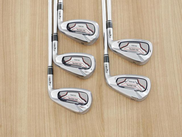 Iron set : Honma : ชุดเหล็ก Honma Bezeal 535 (ปี 2019 รุ่นนี้ใบใหญ่ที่สุดของ Honma) มีเหล็ก 6-10 (5 ชิ้น) ก้านเหล็ก NS Pro 950 Flex S
