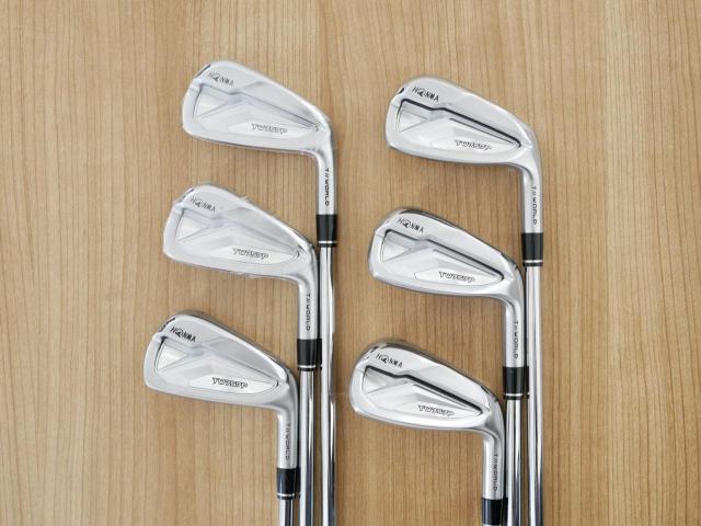 Iron set : Honma : ชุดเหล็ก Honma Tour World TW757P (ออกปี 2022) มีเหล็ก 5-Pw (6 ชิ้น) ก้านเหล็ก NS Pro 950 NEO Flex S