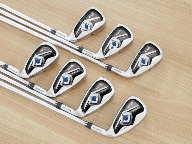 Iron set : Tourstage : ชุดเหล็ก Tourstage VIQ มีเหล็ก 5-Pw,Sw (7 ชิ้น) ก้านเหล็ก GS85 S200