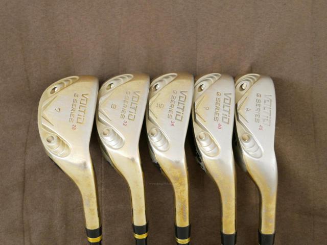 Iron set : Katana : ชุดเหล็กกระเทย Katana Voltio G Series มีเหล็ก 7-Pw,Aw (5 ชิ้น ระยะเทียบเท่า เหล็ก 6-Pw) ก้าน Tour AD VT-5 Flex R